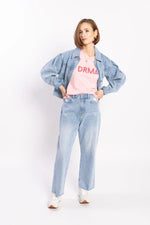 Drama The Label Sinatra Denim Jacket - Blue