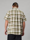 Just Another Fisherman Schooner SS Shirt - Lichen/Sand Check