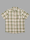 Just Another Fisherman Schooner SS Shirt - Lichen/Sand Check