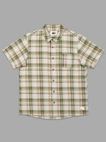 Just Another Fisherman Schooner SS Shirt - Lichen/Sand Check