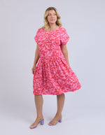 Elm Sunset Hour Dress - Strawberry