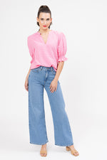 Seeking Lola Relaxed Butterfly Top - Lolly Check