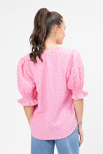 Seeking Lola Relaxed Butterfly Top - Lolly Check
