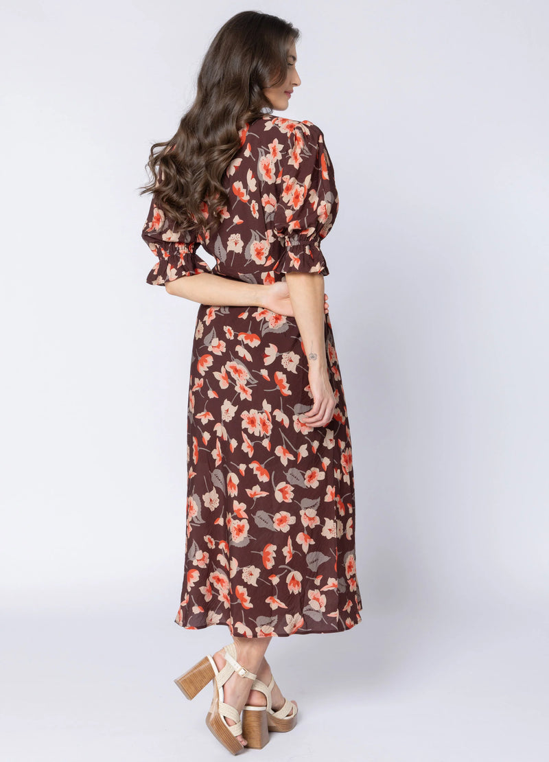 Seeking Lola Opportunity Dress - Nutmeg Glow