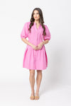 Seeking Lola Indulgent Shirt Dress - Bubblegum