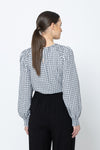 Seeking Lola Honeycomb Blouse - Texture Check