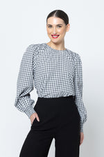 Seeking Lola Honeycomb Blouse - Texture Check