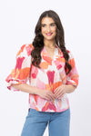 Seeking Lola Graceful Top - Pink Peach