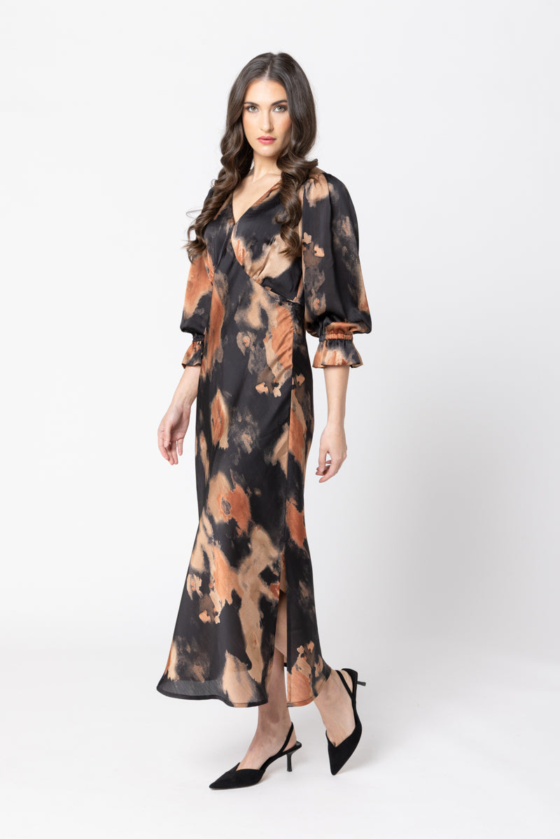 Seeking Lola Inviting Dress - Smudge