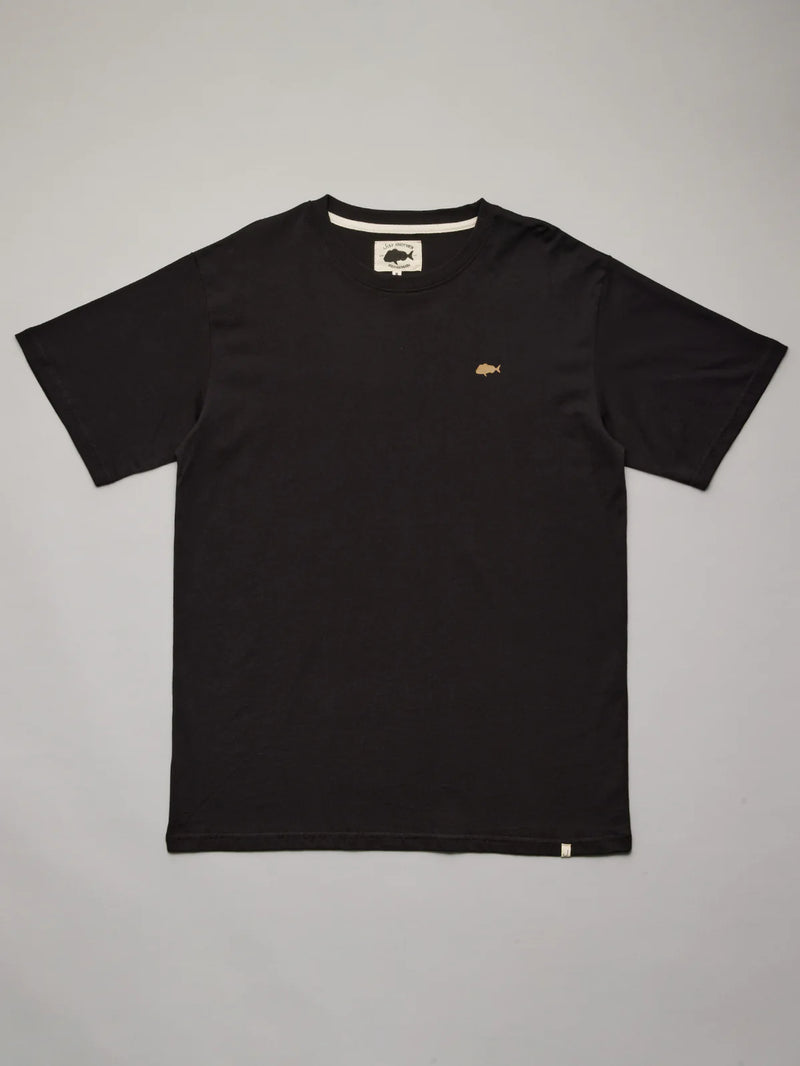 Just Another Fisherman Stamp Sea Tee - Black