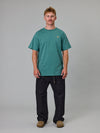 Just Another Fisherman Stamp Sea Tee - Vintage Teal