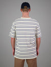 Just Another Fisherman Horizon Tee - Blue Stripe