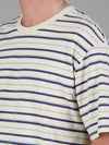 Just Another Fisherman Horizon Tee - Blue Stripe