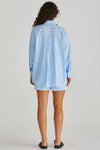 Sass Alani Shirt - Blue White Stripe