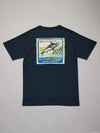 Just Another Fisherman Tagged & Released Sea Tee - Navy