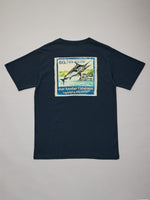 Just Another Fisherman Tagged & Released Sea Tee - Navy