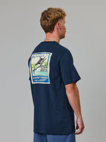 Just Another Fisherman Tagged & Released Sea Tee - Navy