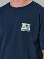 Just Another Fisherman Tagged & Released Sea Tee - Navy