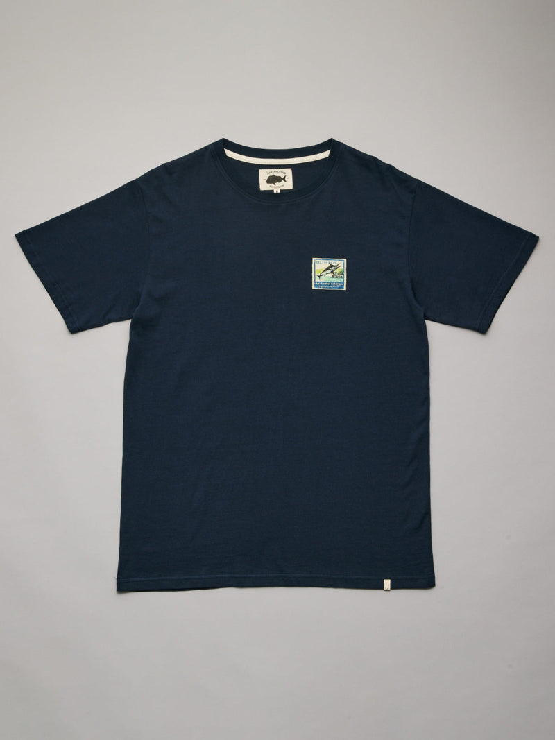 Just Another Fisherman Tagged & Released Sea Tee - Navy
