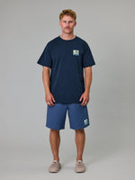 Just Another Fisherman Tagged & Released Sea Tee - Navy