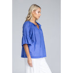 Blak Thea Top - Juniper Blue