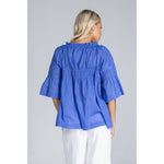 Blak Thea Top - Juniper Blue
