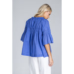 Blak Thea Top - Juniper Blue