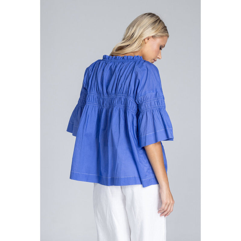 Blak Thea Top - Juniper Blue