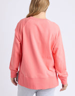Elm Melbourne Crew - Cosy Coral