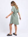 Foxwood Willow Shirt Dress - Iceberg Green