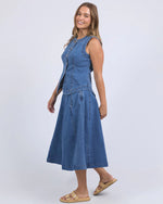 Foxood Abbott Vest - Mid Blue