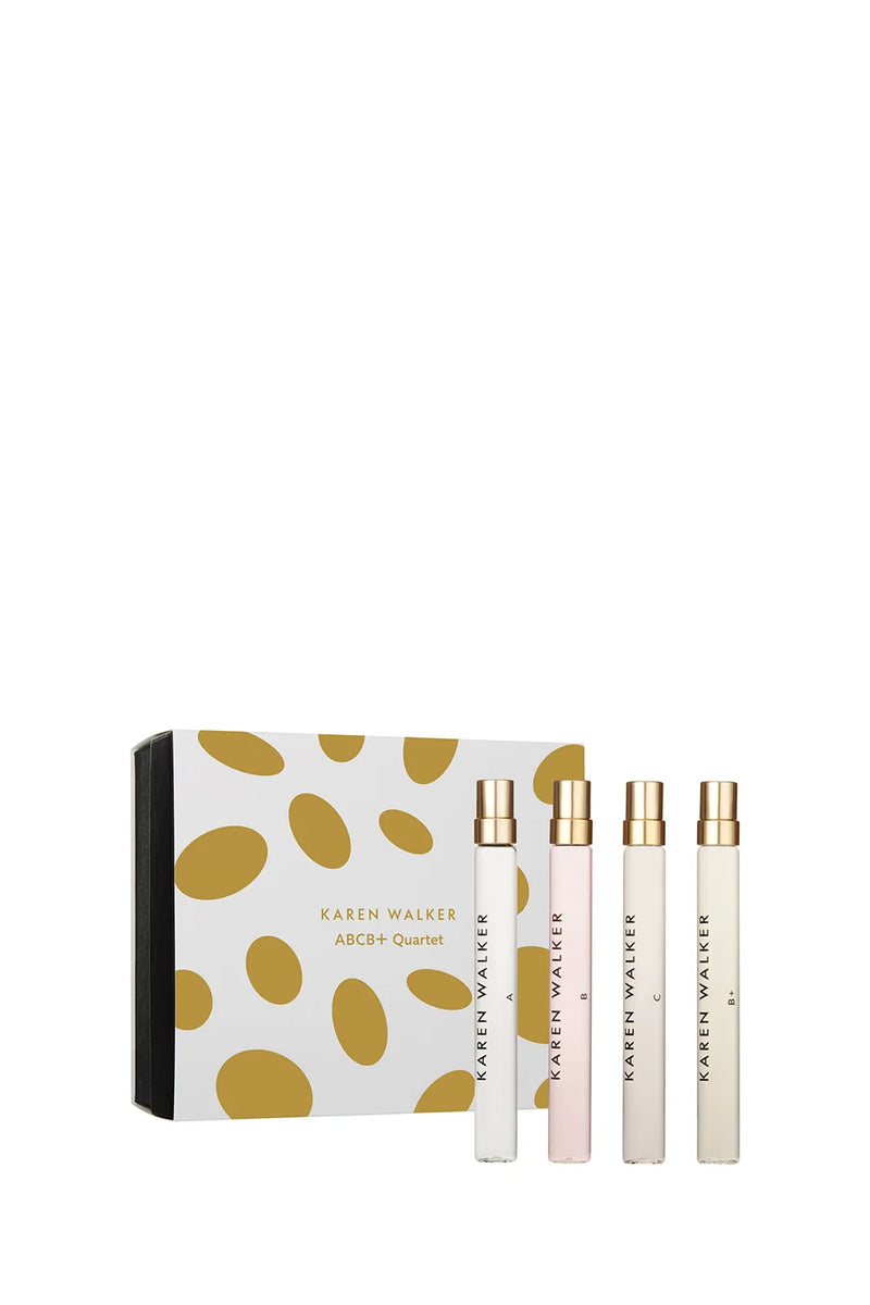 Karen Walker ABC B+ EDP Quartet Set with 11ml Purse Spray