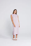 Thing Thing Squiggle Tank Dress - Creamy Lilac