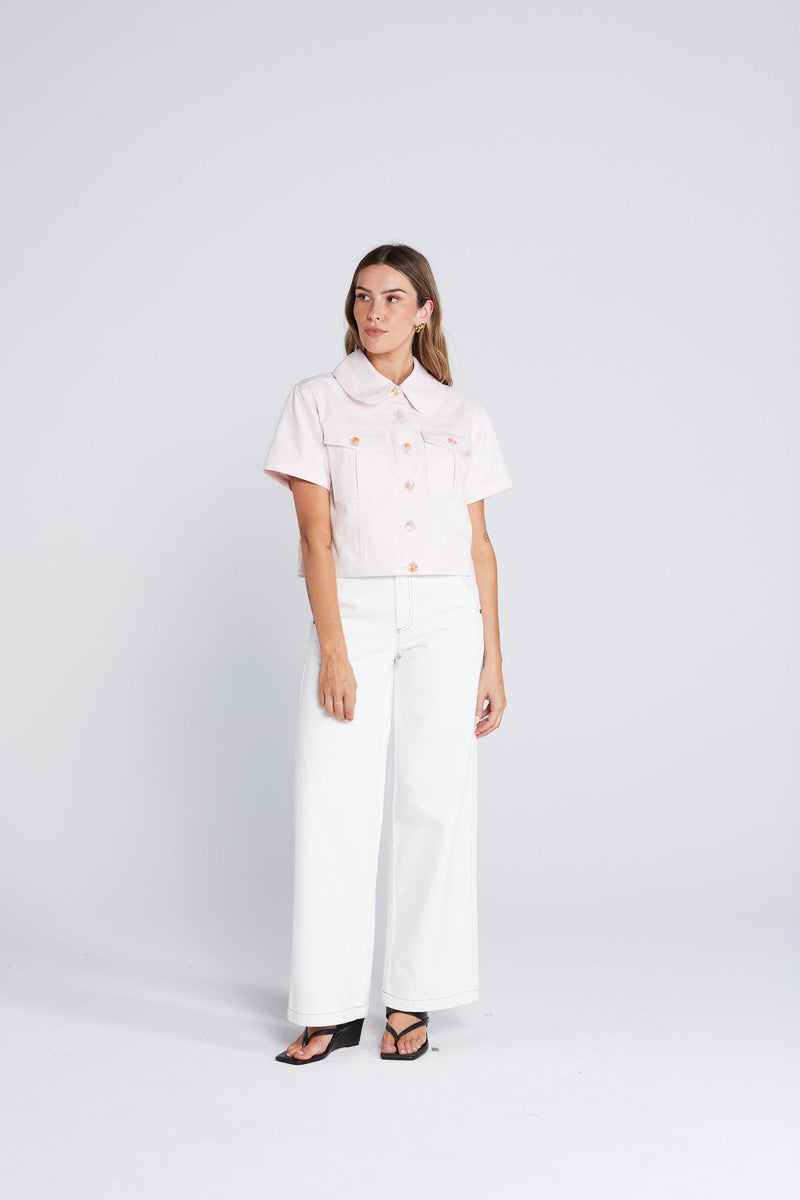 Thing Thing Zephyra Top - Blush Haze