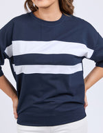 Elm Nico Sweat - Navy
