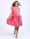 Elm Sunset Hour Dress - Strawberry