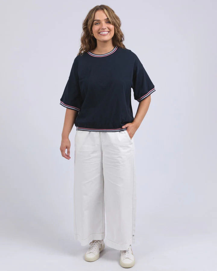 Elm Faye S/S Sweat - Dark Saphire