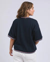 Elm Faye S/S Sweat - Dark Saphire