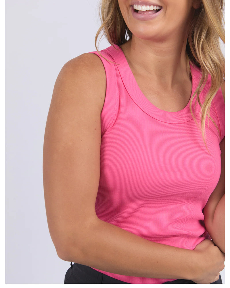 Foxwood Iris Tank - Hot Pink