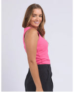 Foxwood Iris Tank - Hot Pink
