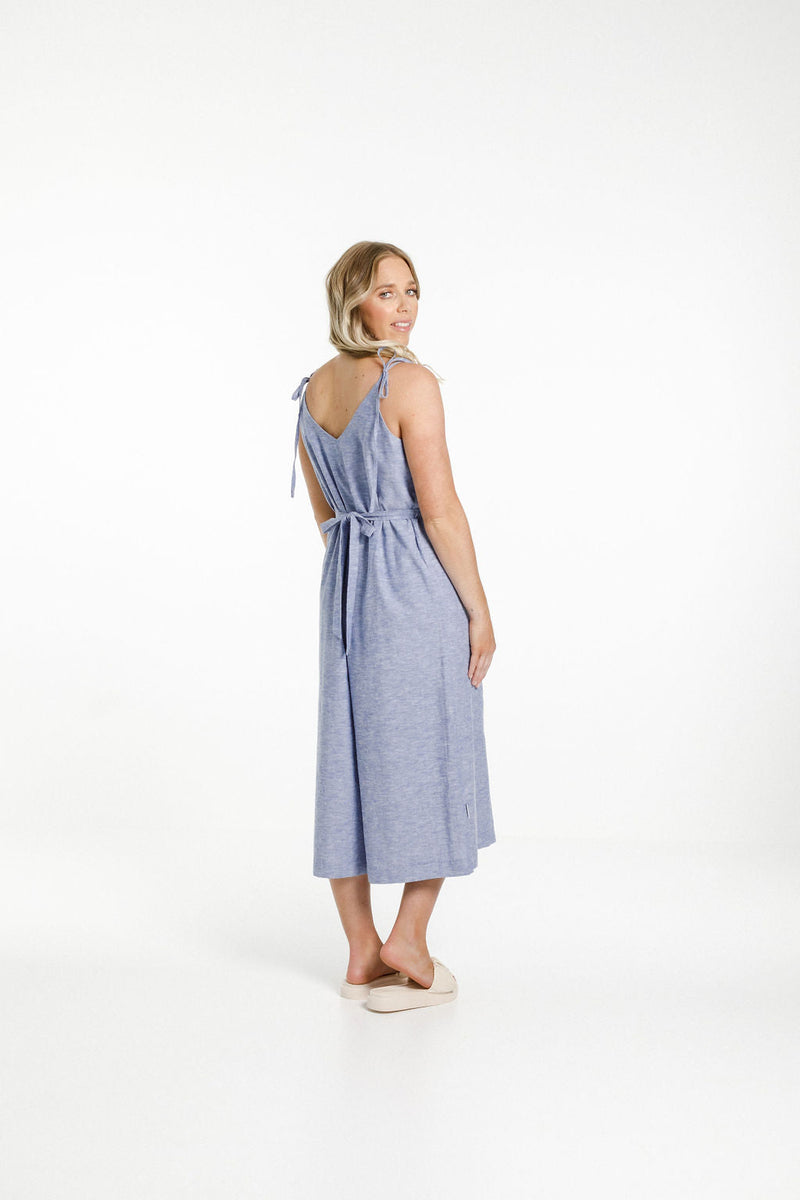 Home-Lee Sophia Jumpsuit - Sky