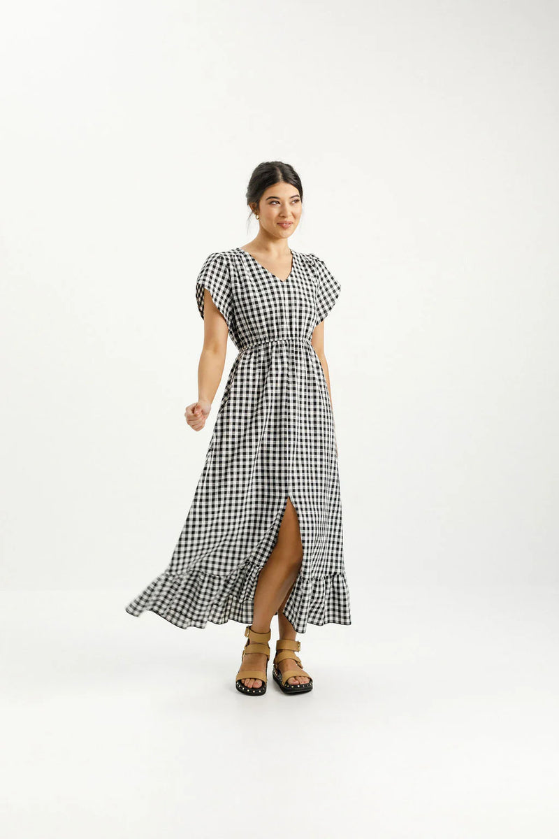 Home Lee Greta Dress - Checks