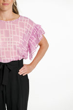 Home-Lee Evelyn Blouse - Pink Bloom