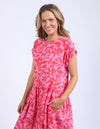 Elm Sunset Hour Dress - Strawberry