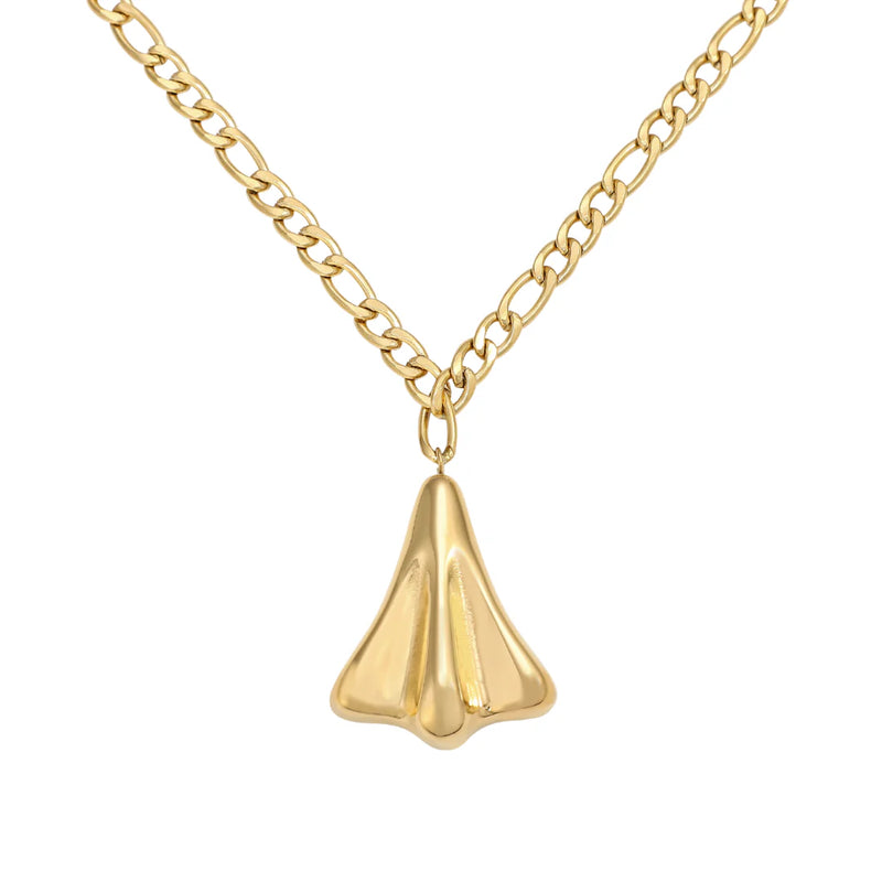 Pāmu Jett Necklace - Gold