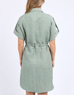 Foxwood Willow Shirt Dress - Iceberg Green