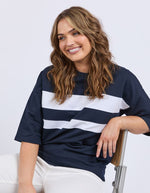 Elm Nico Sweat - Navy
