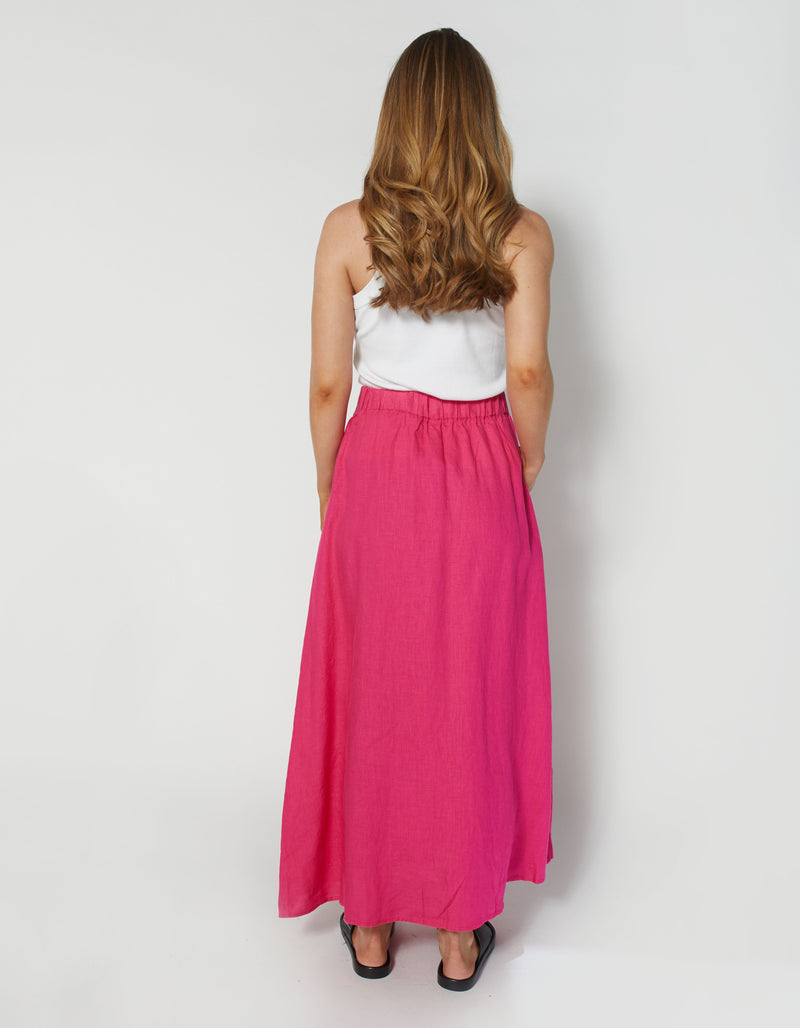 Dear Sutton Alika Skirt - Beetroot