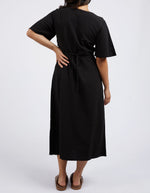 Foxwood Bronte Linen Dress - Black