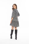 Seeking Lola Amy Smock Dress - Gingham Cord